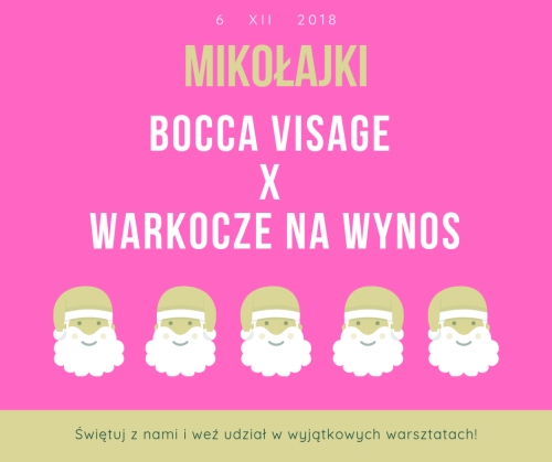 Mikołajki BOCCA Visage Warkocze na Wynos Urodziny lokalu